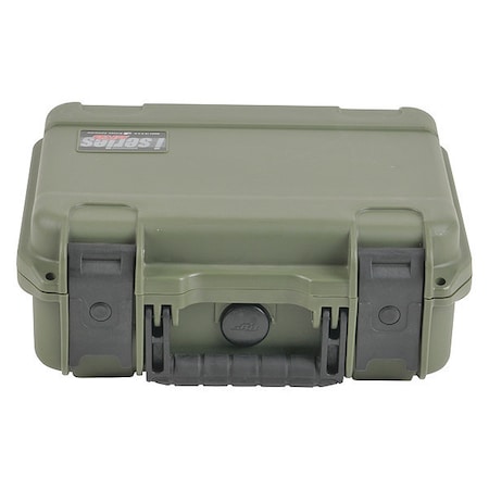Skb Olive Drab Green Protective Case, 17.17"L x 12.17"W x 6.21"D 3I-1610-5M-L