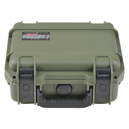 Skb Olive Drab Green Protective Case, 10.73"L x 7.38"W x 4.13"D 3I-0907-4M-E
