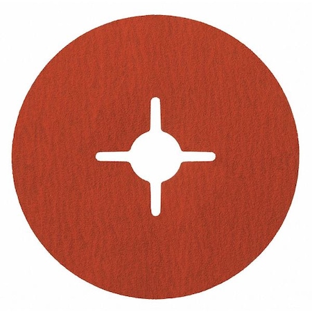 3M Fiber Discs, 7" dia., Abrasive Grit 36 7100109878