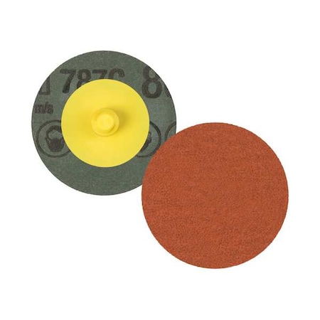 3M Fiber Discs, 4" dia., Abrasive Grit 80 7100100963