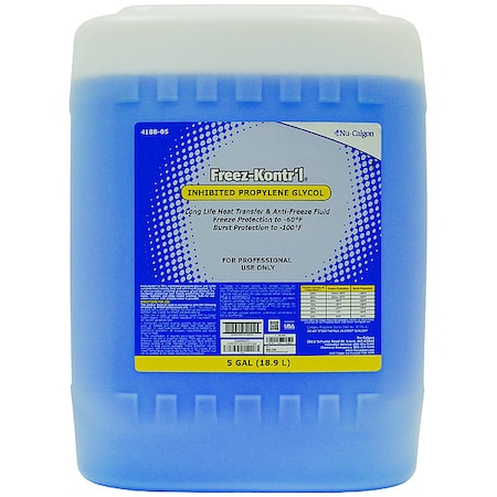 NU-CALGON Propylene Glycol, Blue, 5 gal. 4188-05