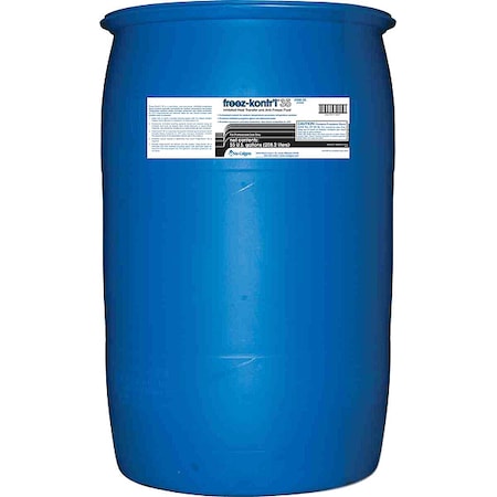 Nu-Calgon Freeze Protectant, Blue, 55 gal, Drum 4188-35