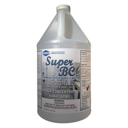 Wechem Super Bc Foaming Bathroom Cleaner, PK4 I1104