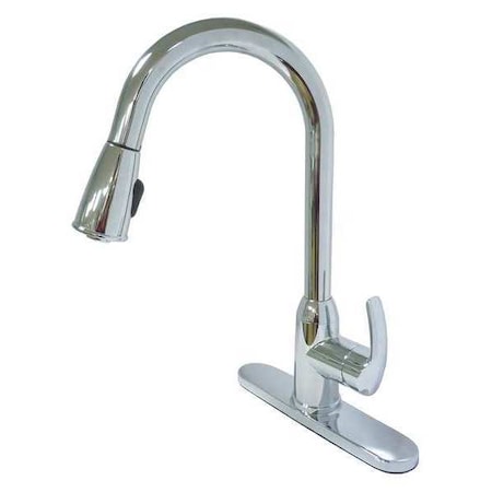 Dominion Faucets Single Lever Faucet, Pull Down Sprayer CP 77-4214