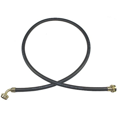 E. JAMES Wash Machine Hose, Female, Elbow, 2ft., PK2 3802FE