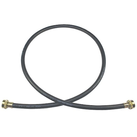 E. James Wash Machine Hose, Female, Female, 6ft., PK2 3806FF