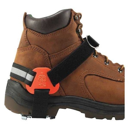 Ergodyne IceTraction Device, Blk, StrapOnHeel, XL, PR 6315