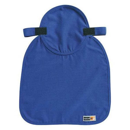 Ergodyne Evaporative FRNeck Shade, Polymer, Blu, PK6 6717FR