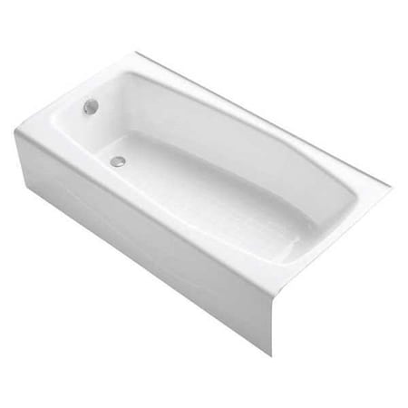 Kohler Bath Tub, Left-Hand Drain, 5 ft. K-715-0