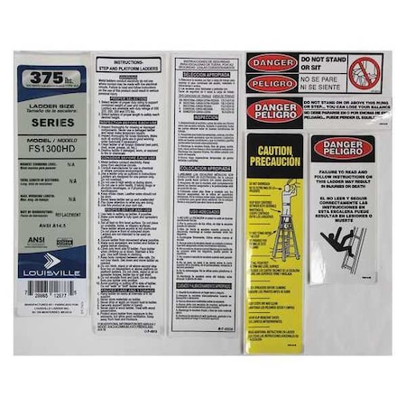 Louisville Label Kit PK-FS1300HD
