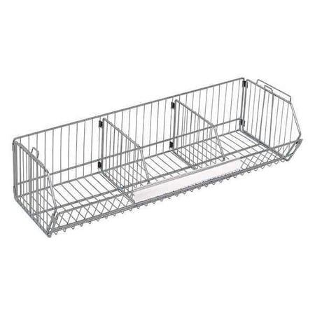 Quantum Storage Systems Clear Label Holder, 3 in., for Baskets BLH3C