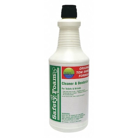 Aqua Chempacs Safety Foam, Tom Shirley, 1 qt., PK12 2-122