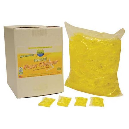 Aqua Chempacs Neutral Floor Cleaner, 1802, PK180 1062