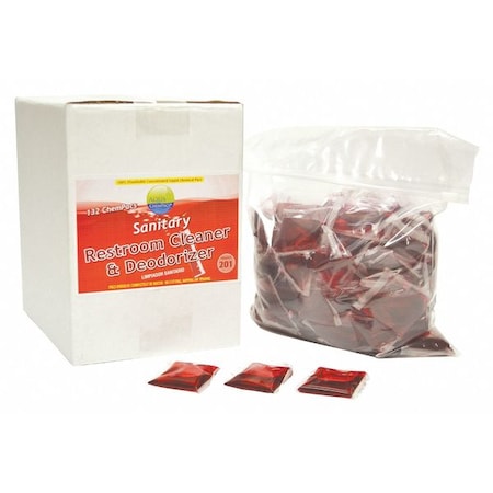 Aqua Chempacs Sanitary Cleaner, 201, PK132 1061