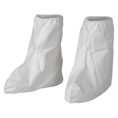 Kleenguard Liq Parti Protect Boot Cover 18 PVC Sole WHT MD/Cs, PK400 36779