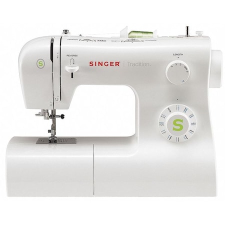 Singer Sewing Co Sewing Machine, White, 23 Stitch Pattern 2277