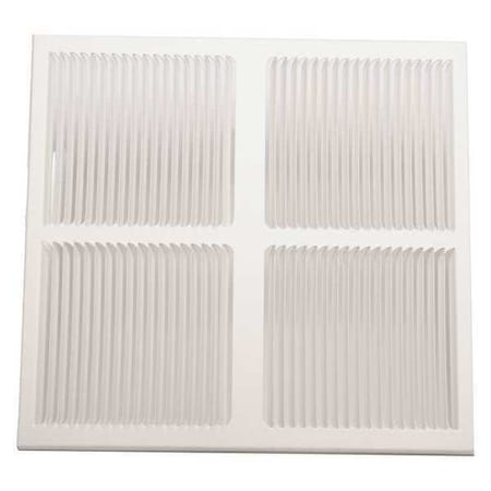 Williams Comfort Products Front Diffusing Grille, White 6703