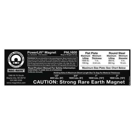 MAG-MATE Replacement Capacity Sticker 900258