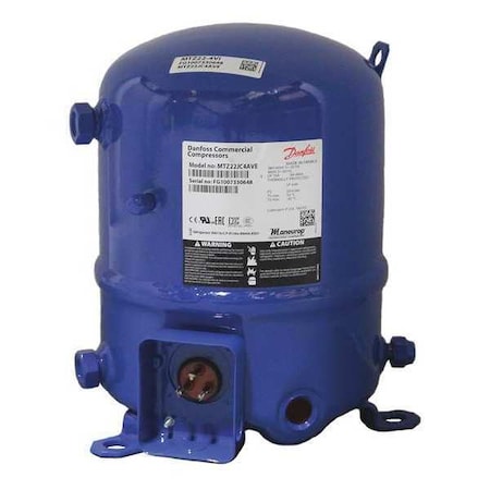 Danfoss Compressor, 460V, 3 Phase, 2 tons, Maneurop MTZ22-4VI