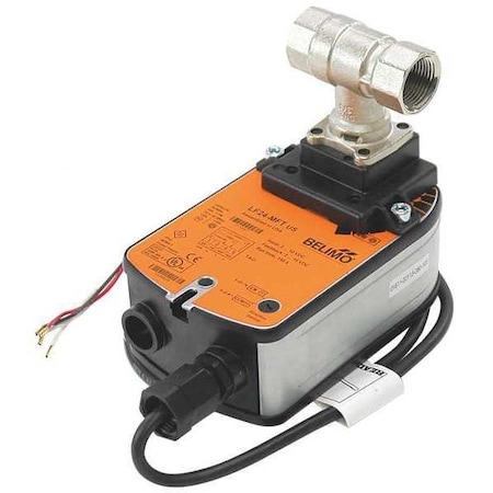 Belimo Actuator, Spring Return, 3/4in NPT, 2 Way B217+LF24-MFT