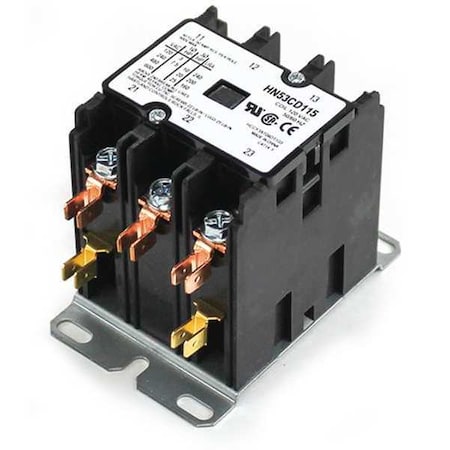 Carrier Contactor, 115V, 40A, 3 Pole HN53CD115
