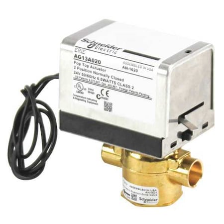 Erie Actuator, 1/2in, 2 Way, 24V, Spring Return VT2212G13A020