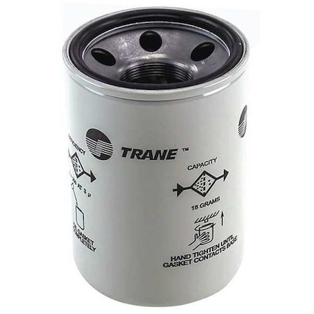 Trane Oil Filter, Spinon, 5.5in, 3 Microns FLR0928