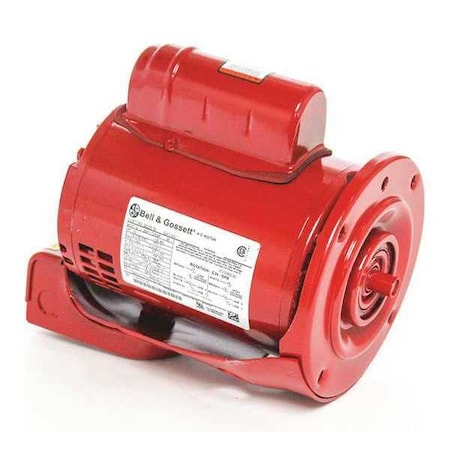 Bell & Gossett Motor, 1/3 HP, 1750 rpm, 1 Phase 169226