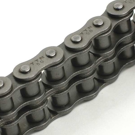 TRITAN Double Riveted Chain, 08B, Double Strand, 10 Ft. 08B-2 X 10FT