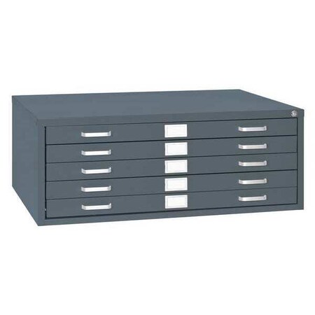 Sandusky Lee Flat File, 5 Drawer, 46-3/4Wx35-3/8inD, Chc 244879-02