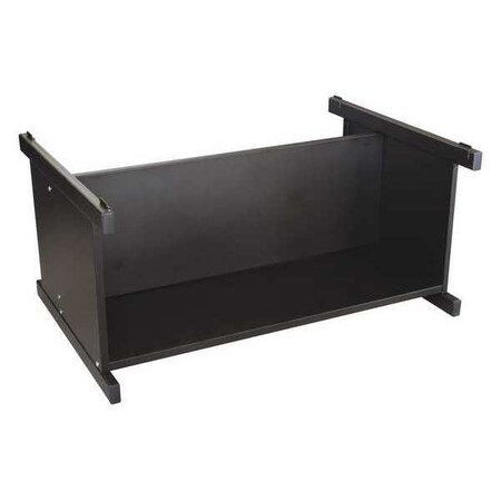 Sandusky Lee Flat File, Open Base, 5 Drwr, 40Wx28inD, Blk 244878-09