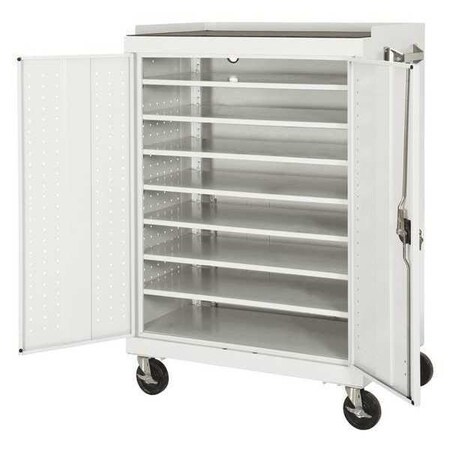 Sandusky Mobile Laptop Security Cabinet 36inw Wht Mls5236 22