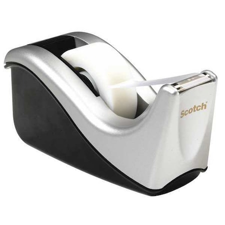 3M Scotch Desktop Tape Dispenser, Silver C60-ST