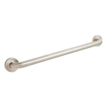 Speakman Smooth ADA Grab Bar, 27.0 L, metal, Brushed Nickel SA-1009-24-BN