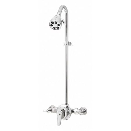 Speakman wall, Exposed Shower, Polished Chrome S-1495-2-AF