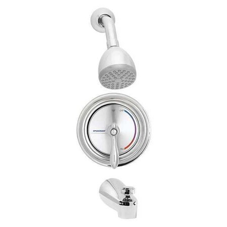 Speakman Anti-Scald Vlv.Shwrhd.Arm/Flange Tub Spt SM-3030