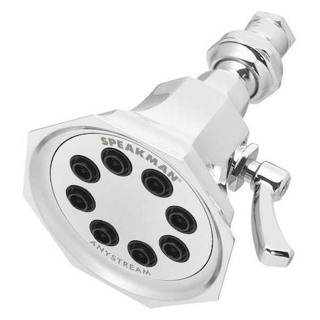 Speakman Vintage 8-Jet Shower Head, PC S-3019