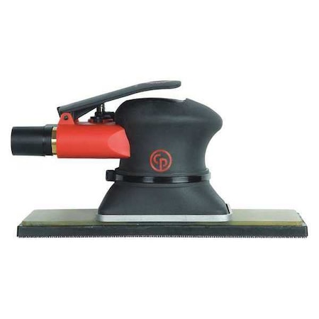 Chicago Pneumatic 2-3/4 x 7-3/4 Inch Rect Pad Air Jitterbug Sander, Non-Vac, Hook & Loop, 0.28 HP / 210 W - 10000 RPM CP7264E