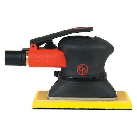 Chicago Pneumatic 3-1/4 x 5 Inch Rect Pad Air Jitterbug Sander, Non-Vac, Hook & Loop, 0.28 HP / 210 W - 10000 RPM CP7266E