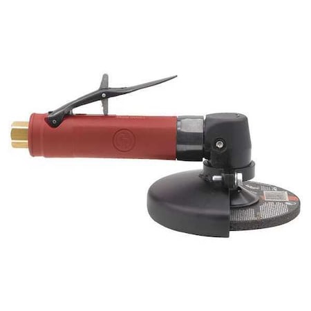 Chicago Pneumatic Angle Angle Grinder, 1/4 in Air Inlet, Heavy Duty, 12,000 RPM, 0.5 hp CP3019-13A4