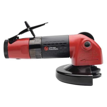 Chicago Pneumatic Angle Angle Grinder, 3/8 in Air Inlet, Heavy Duty, 12,000 RPM, 1.1 hp CP3450-12AC45