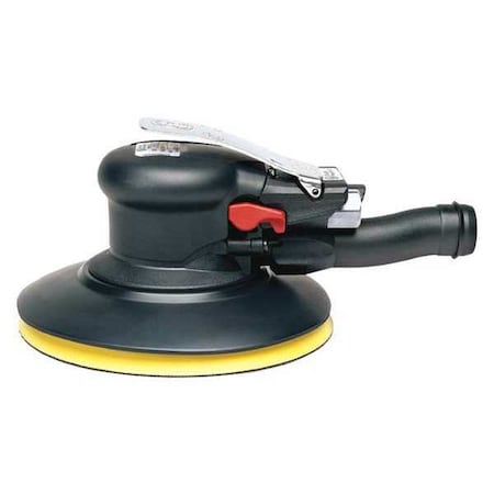 Chicago Pneumatic 6 Inch Air Random Orbital Sander, Central Vac, Hook & Loop, 6 Pad Holes, 0.28 HP / 210 W - 12000 RPM CP7250CVE