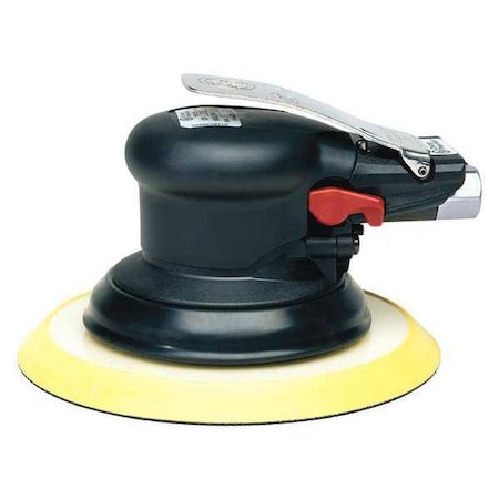 Chicago Pneumatic 6 Inch (150 mm) Air Random Orbital Sander, Non-Vacuum, Hook & Loop, 0.28 HP / 210 W - 12000 RPM CP7250E