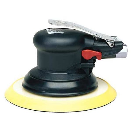 Chicago Pneumatic 6 Inch Air Random Orbital Sander, Self Vac, Hook & Loop, 6 Pad Holes, 0.28 HP / 210 W - 12000 RPM CP7250SVE