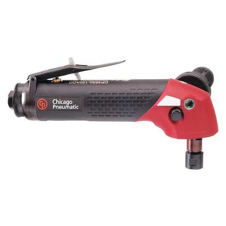 Chicago Pneumatic Angle Air Die Grinder, 3/8 in Air Inlet, 1/4" Collet, Heavy, 12,000 rpm, 2.4 HP CP3650-120ACC