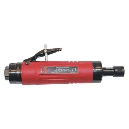 Chicago Pneumatic Angle Air Die Grinder, 3/8 in Air Inlet, 1/4" Collet, Heavy Duty, 12,000 rpm, 1.2 HP CP3119-12