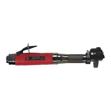 Chicago Pneumatic Straight Angle Grinder, 3/8 in Air Inlet, Heavy Duty, 12,000 rpm, 1.2 hp CP3119-12ES4