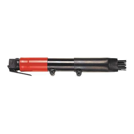 Chicago Pneumatic 1/8 Inch X12 Air Needle Scaler, Stroke 1.18 in, Bore Diameter 0.71 in - 3800 Blow Per Minute B15M