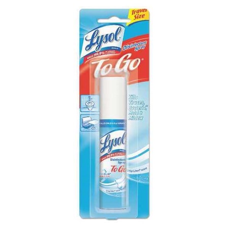 Lysol Disinfectant Spray, 1 oz. Aerosol Can, Crisp Linen 19200-79132