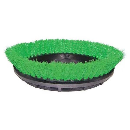 Bissell Commercial Scrubbing Rotary Brush, Green, 12 in. 237.057BG
